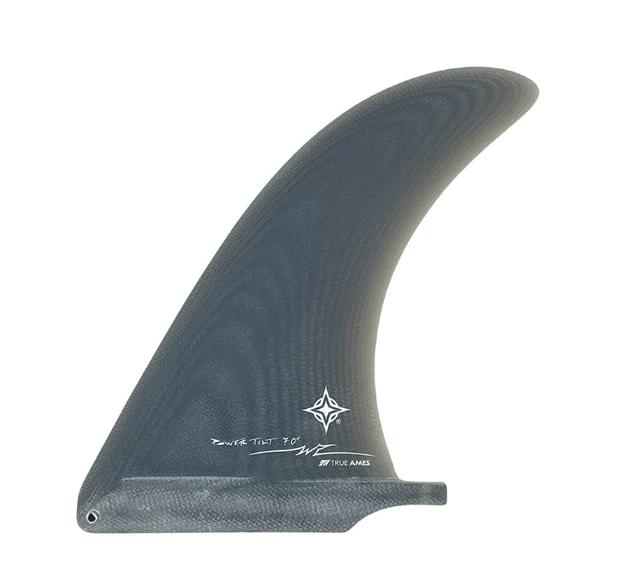 Surfboard traction pad for comfort and performance-TRUE AMES WAYNE RICH POWER TILT FG 7.5" SMOKE