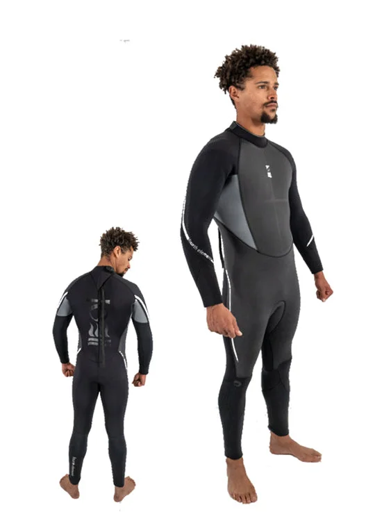 Wetsuits with integrated hoods for extra warmth-Fourth Element Xenos 7mm Wetsuit Mens