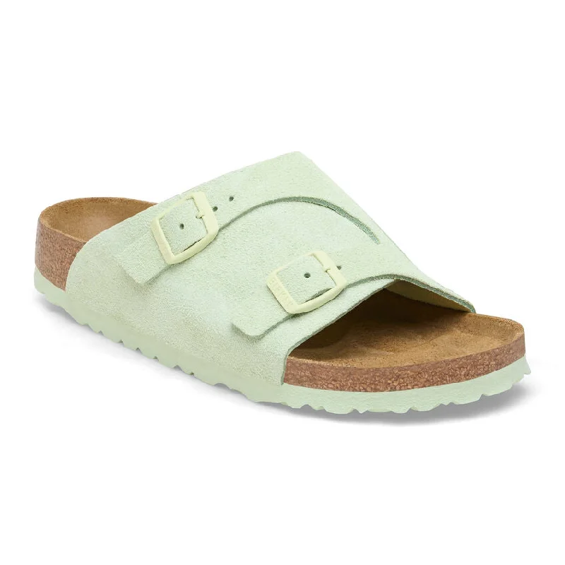 comfortable sandals for men with wide feet-Women's Zurich Suede Sandals (Past Season)