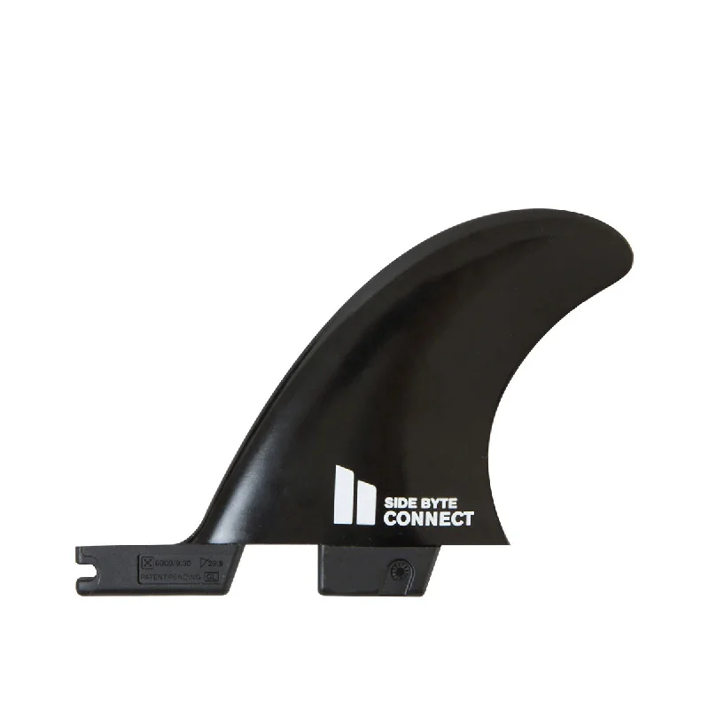 Surfboard fins with a soft flex for smoother rides-FCS II Connect GF Side Byte Fins