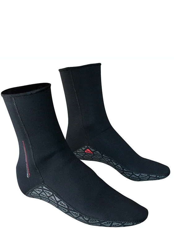 Stylish and functional surf apparel for youth-Ocean Hunter 1.5mm Neoprene Fin Socks