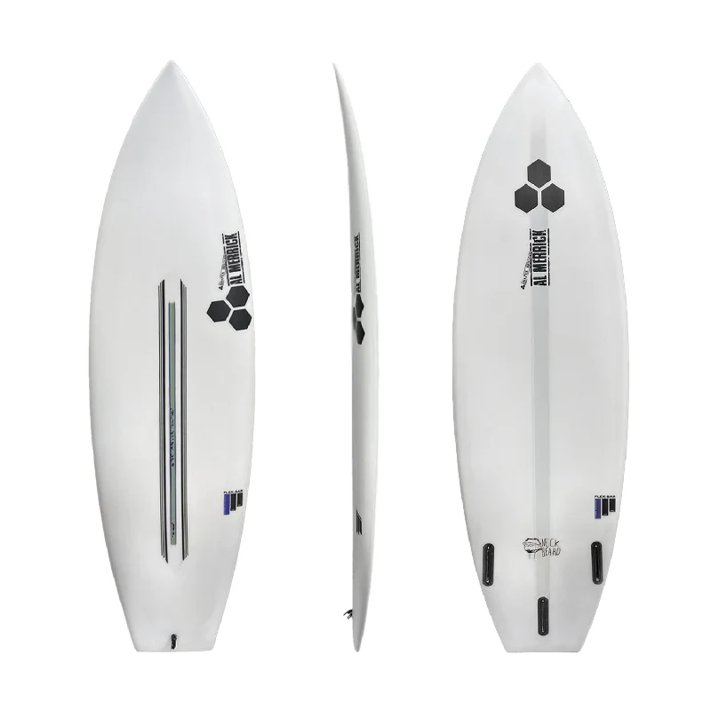 Soft-top surfboards for safety and ease of use-CHANNEL ISLANDS NECK BEARD 2 5'8" FLEX BAR 29.7L FUTURES