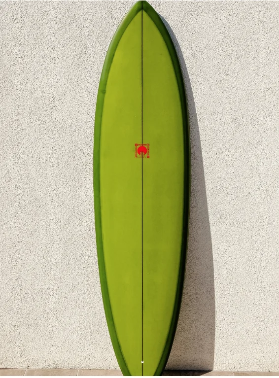 Surfboards with excellent wave-catching ability-KRIS HALL | 7’0” NEW SPEEDWAY BOOGIE SWALLOW MOSS SURFBOARD