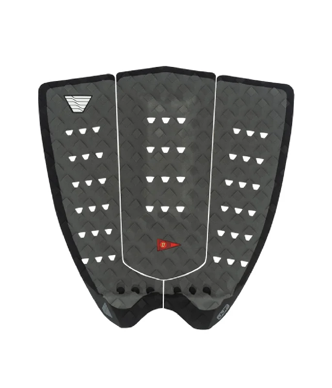 Minimal grip surf pad for a smoother ride-  Veia JJF 3 Piece Round Tail Pro Pad