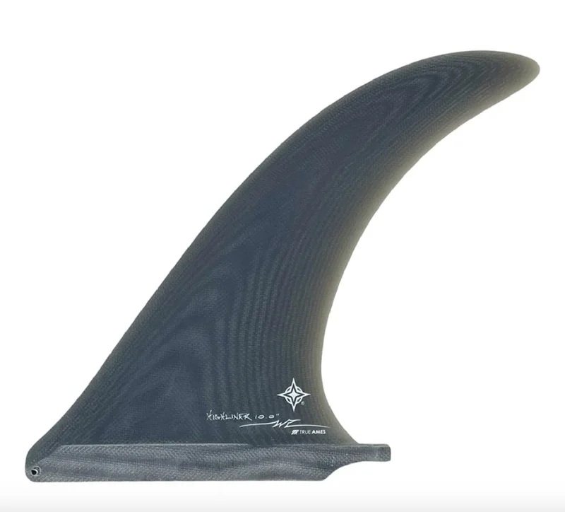 True Ames Wayne Rich Highliner 9" Single  Fin - Smoke