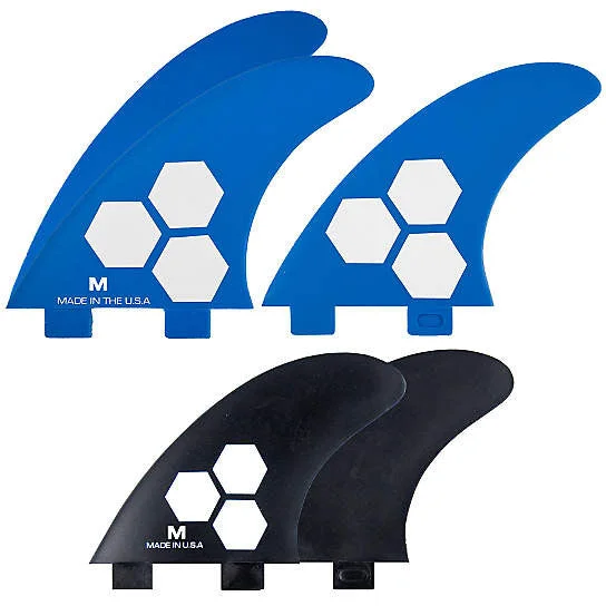 Streamlined surfboard fins for greater control-CI FRP Fin Medium 5 Fin Set