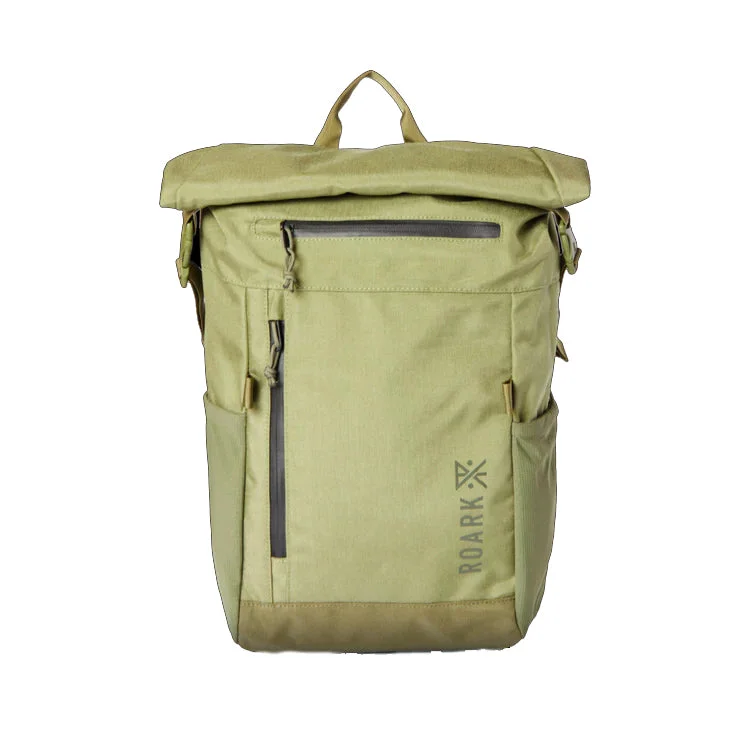 Eco-friendly surfboards made of sustainable materials-Roark Passenger 27L 2.0 Light Army