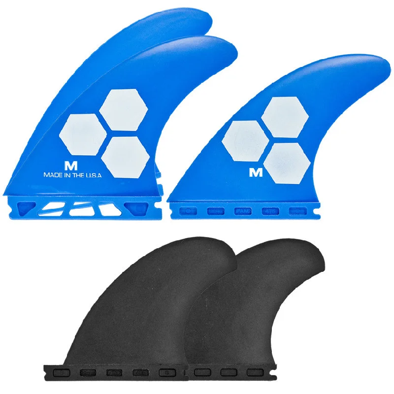 Professional surf fins for elite surfers-CI FRP Fin Medium 5 Fin Set