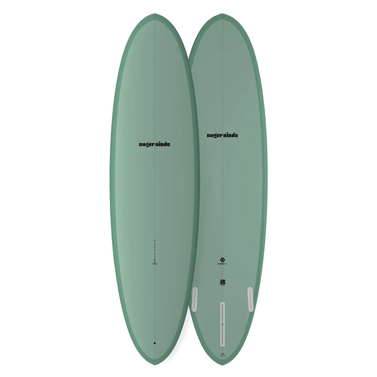 Surfboards for deep water maneuvers-ROGER HINDS TOMAGO 7'4" EPOXY 51.7L