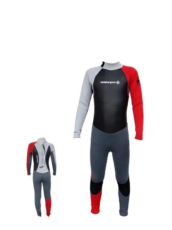 Insulated wetsuits for maximum warmth retention-Ocean Pro Grommet 3mm Kids Wetsuit (Boys)