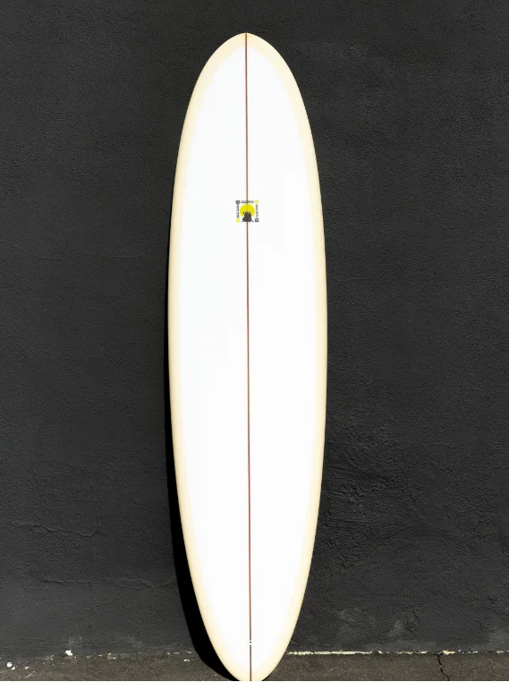 Surfboards for beginners looking to progress-KRIS HALL | EGG 7'2" CLEAR CREAM