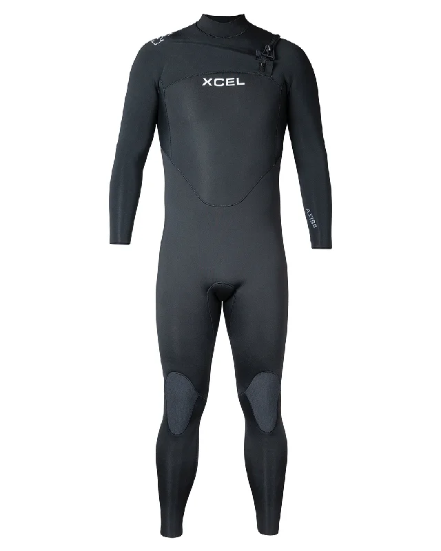 Neoprene wetsuits for better insulation-Axis 3/2mm Chest Zip Fullsuit