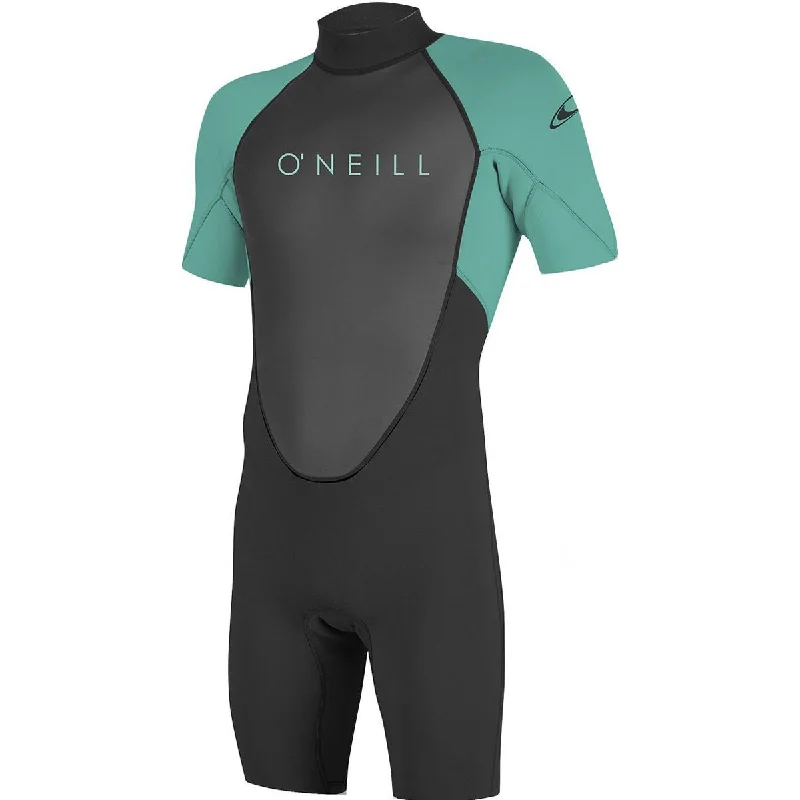 Wetsuits with flatlock stitching for comfort and durability-O'Neill Reactor II 2mm Back Zip Youth Boys Spring Wetsuit (BRAND NEW)