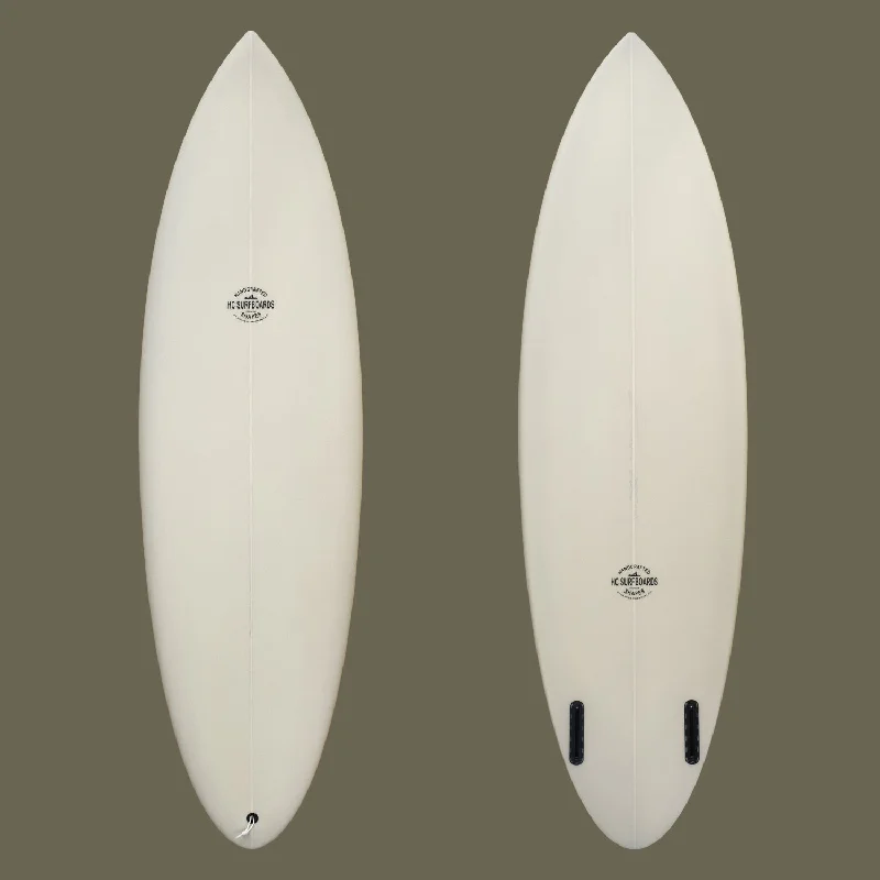 Surfboards for cruising with friends-HAYDEN CHAMBERLAIN TWIN PIN 6'0" PU FUTURES