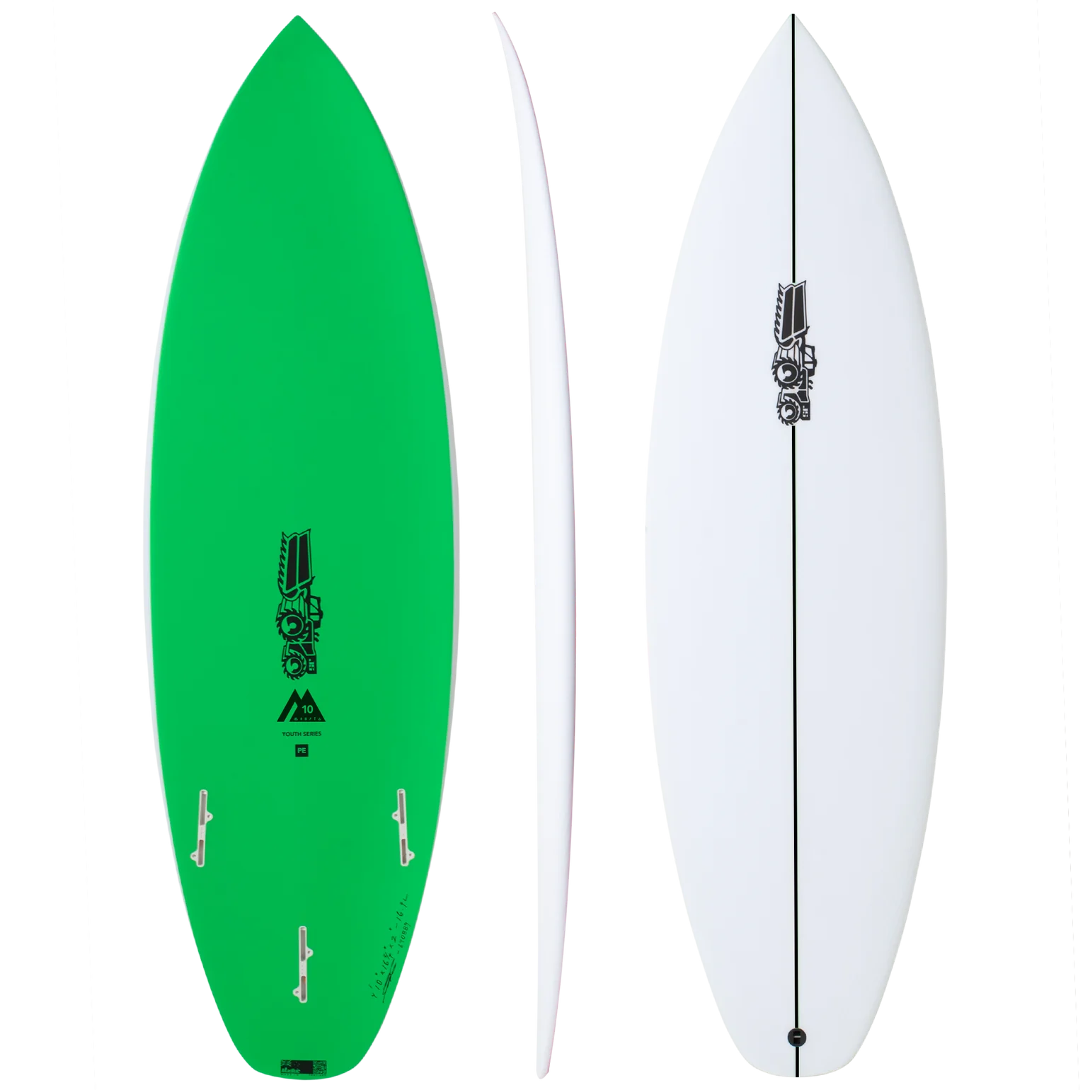 High-tech surfboards with advanced materials-JS Monsta 10 Youth