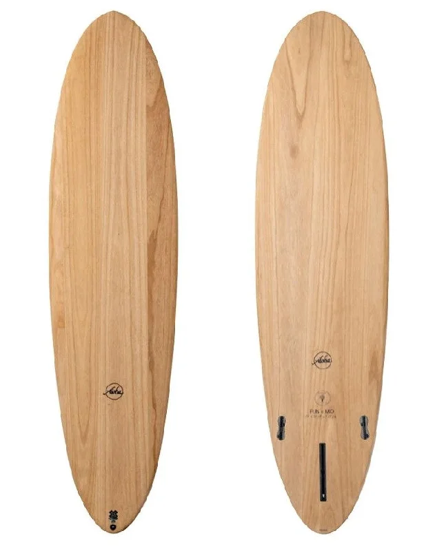 Soft-top surfboards for easy learning-ALOHA 8'0 FUN DIVISION MID ECOSKIN SURFBOARD