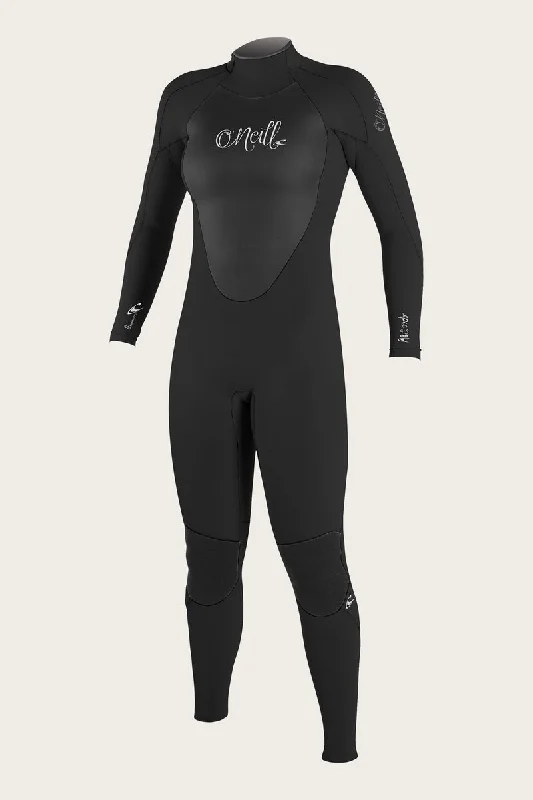 Wetsuits with extra insulation for Arctic diving-O'Neill Epic Women's 4/3mm Back Zip Full Wetsuit