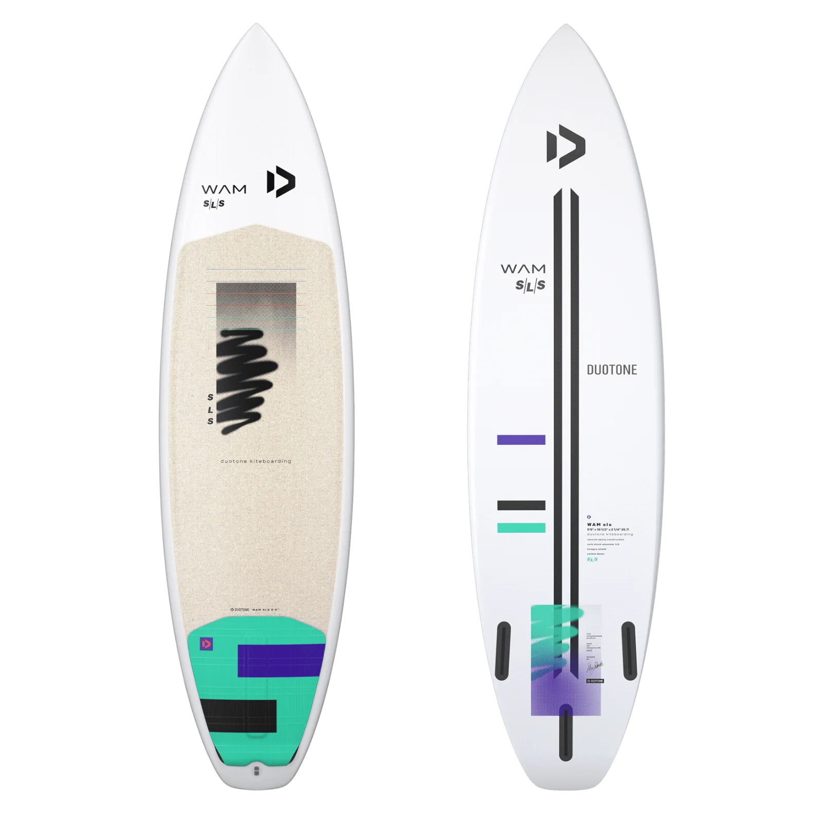 Top surfboards for classic retro surf styles-SURFBOARD WAM SLS 2023 - DUOTONE