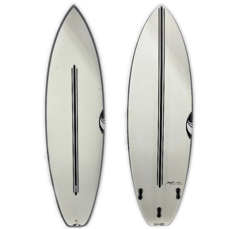 Carbon fiber surfboards for elite surfers-Sharp Eye 6'2" Cheat Code Dark Grey FCS II