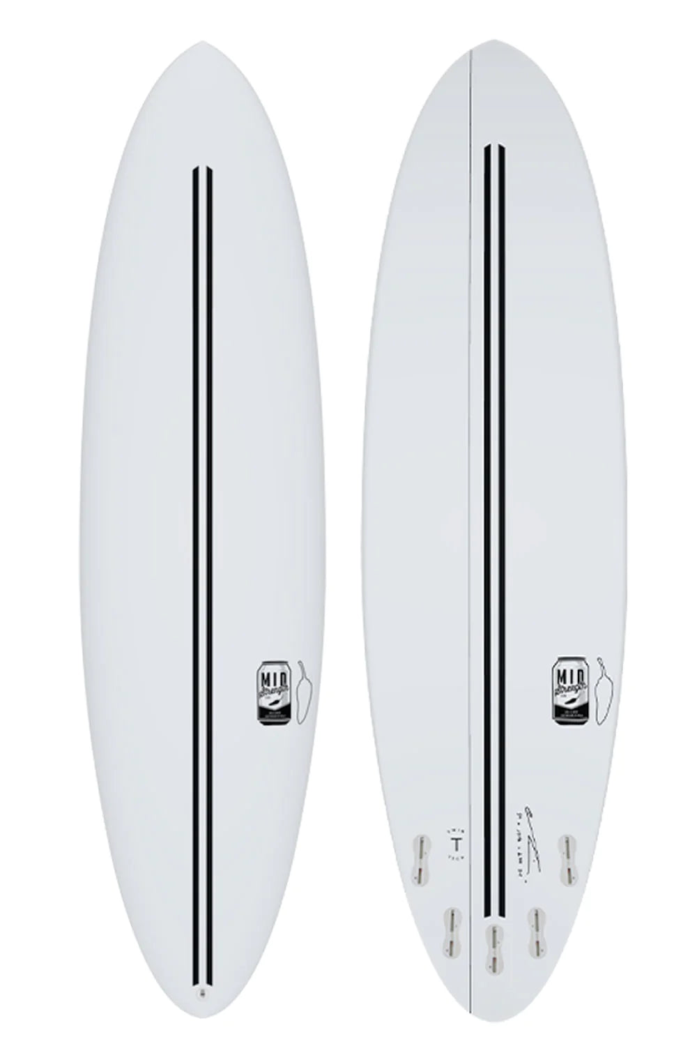 High-performance surfboards for aggressive surfers-Chilli Mid Strength TT