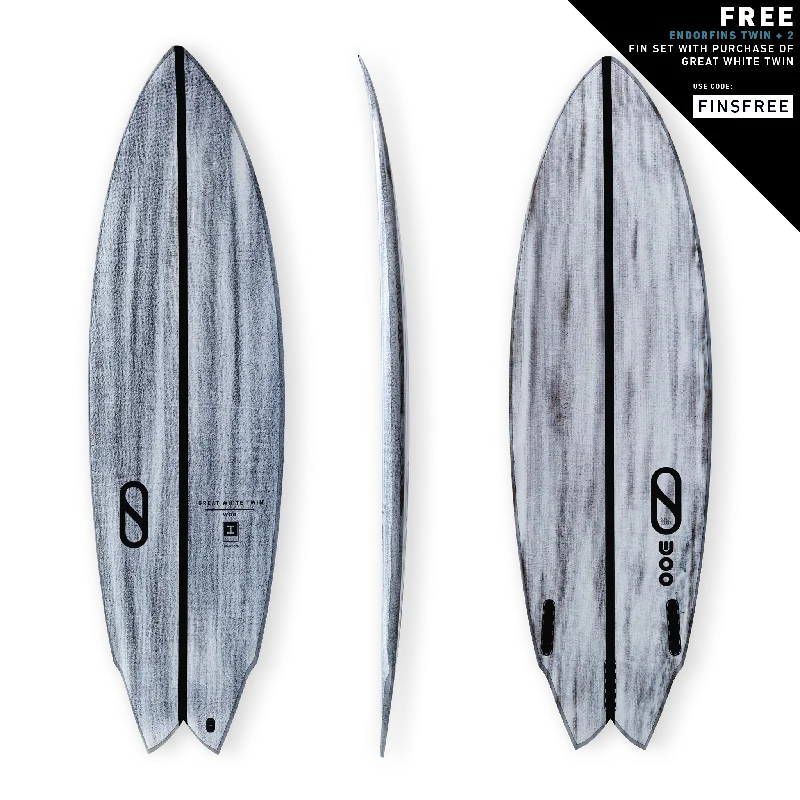 Best surfboards for oceanic surf conditions-Great White Twin