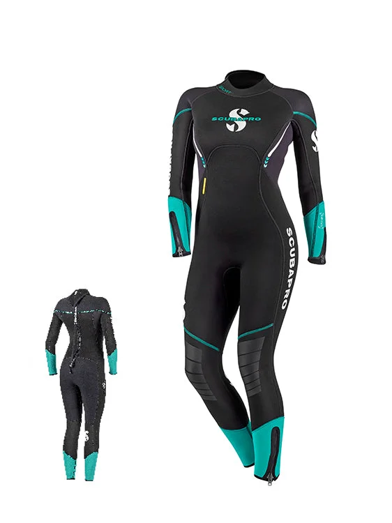 UV-resistant wetsuits for sun protection-Scubapro Sport 5mm (2nd Gen) Ladies Wetsuit - XLT & 4XL