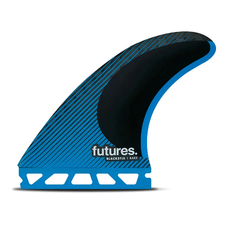 Futures R6 Blackstix Tri Fin Set - Medium/Blue