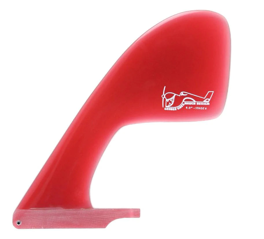 Surfboard stand for easy display and storage-TRUE AMES GREENOUGH STAGE 6 FG 9.75" RED