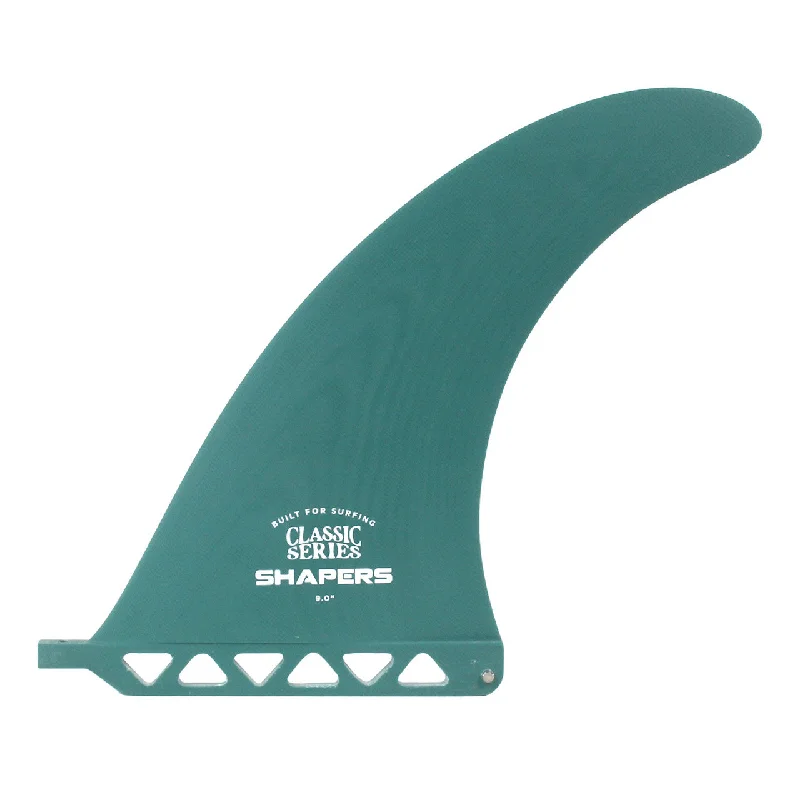 Durable surfboard fins for long-lasting use-9" Classic Series Longboard Fin - Seafoam