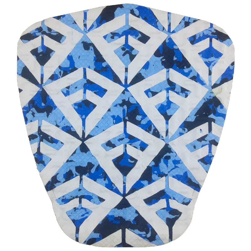 High-density surf pad for extra durability-  Freak Brad Domke 'The Dom' Traction Pad - Aqua Camo