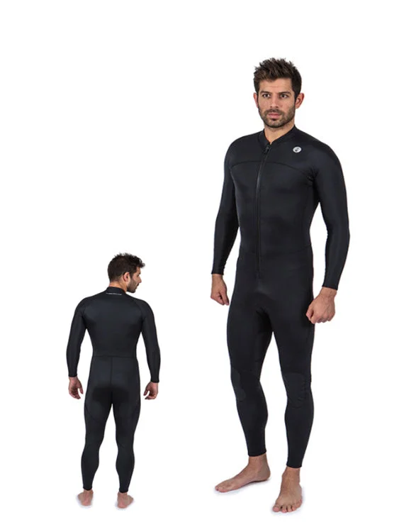 Wetsuits with extra insulation for Arctic diving-Fourth Element Thermocline One Piece Mens Suit (Front Zip)