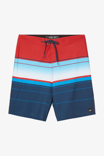 Thermal surf clothing for cold weather surfing-Hyperfreak 21" Heat Stripe Boardshorts