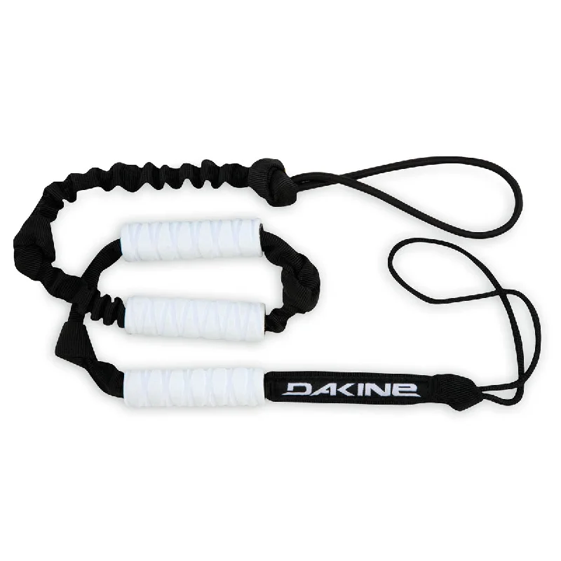 Surfboard leash with extra length for maneuverability-Dakine Power Uphaul Black