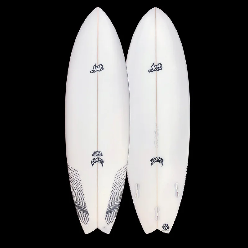 Surfboards for medium and large waves-...LOST ROUND NOSE FISH 96 5'8" PU FCS II 32L