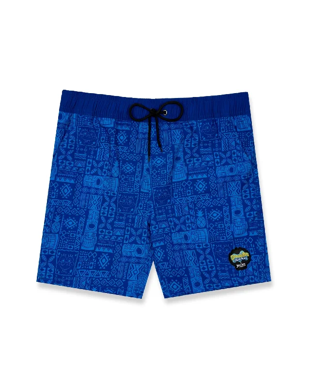 Best surf gear for surfers with sensitive skin-SpongeBob Squarepants x Jack's "Tiki Sponge" Shorts