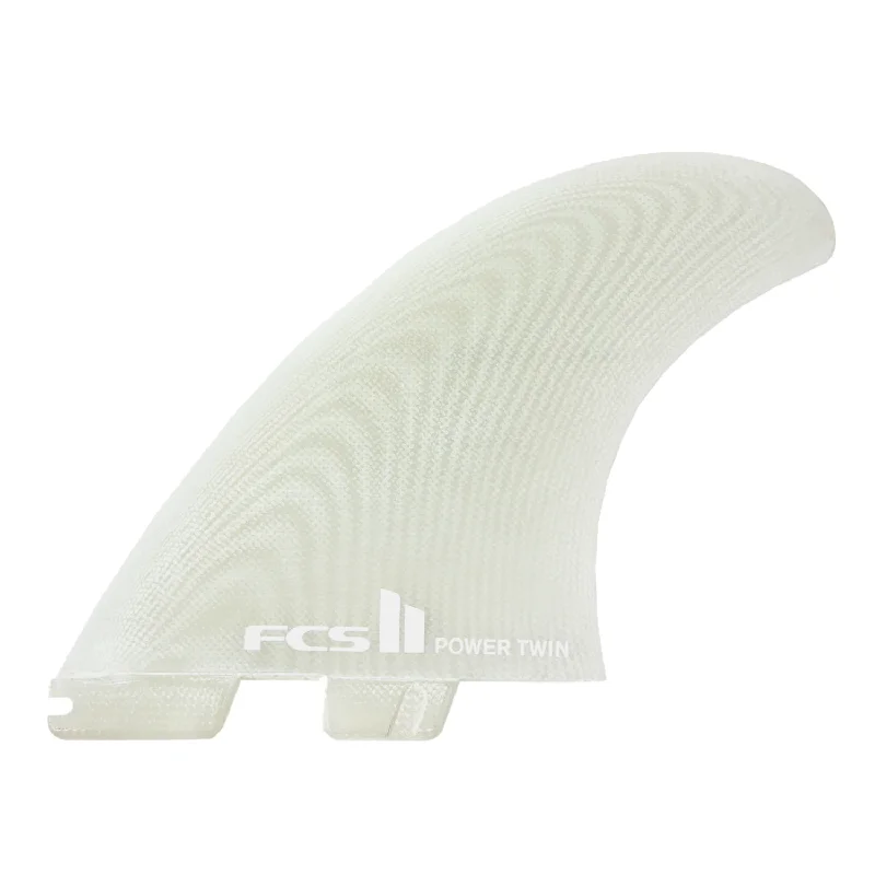 Surfboard fin key for easy adjustments-FCS II POWER TWIN PG S-M - CLEAR