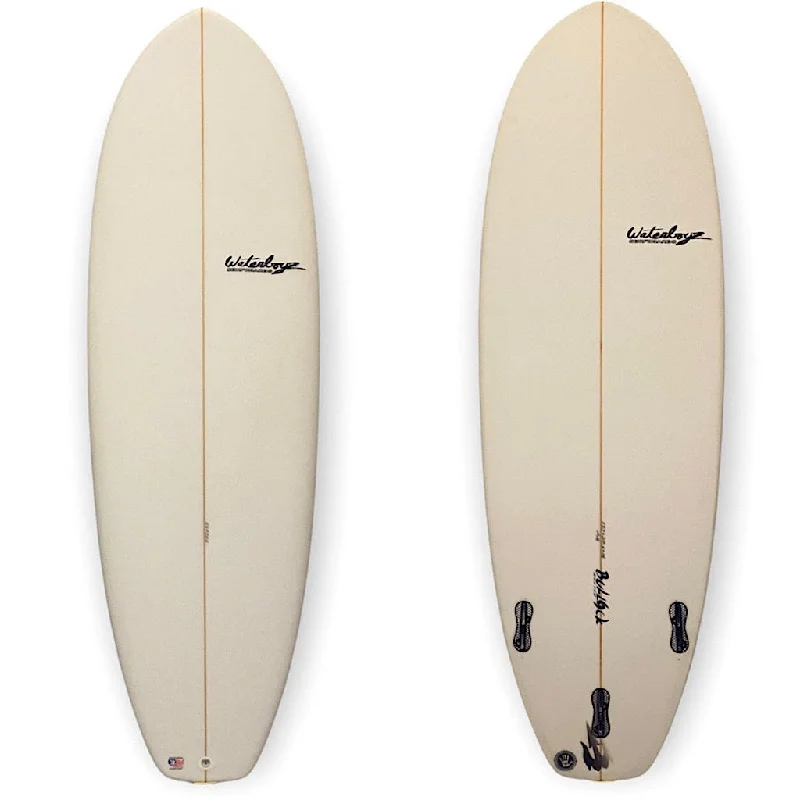 Surfboards for advanced wave riding-WBZ 5'6" white square tail