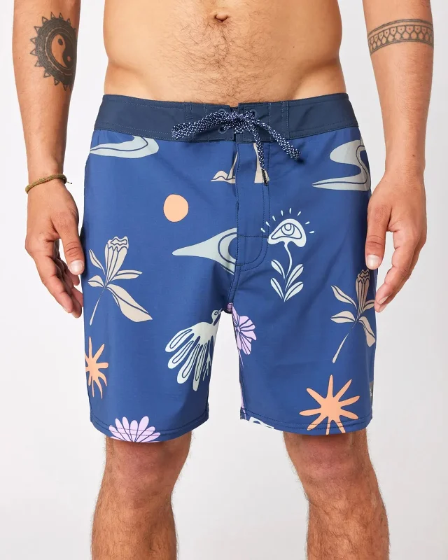 Lightweight surf shoes for comfort-Mirage Retro Dunes Boardshort