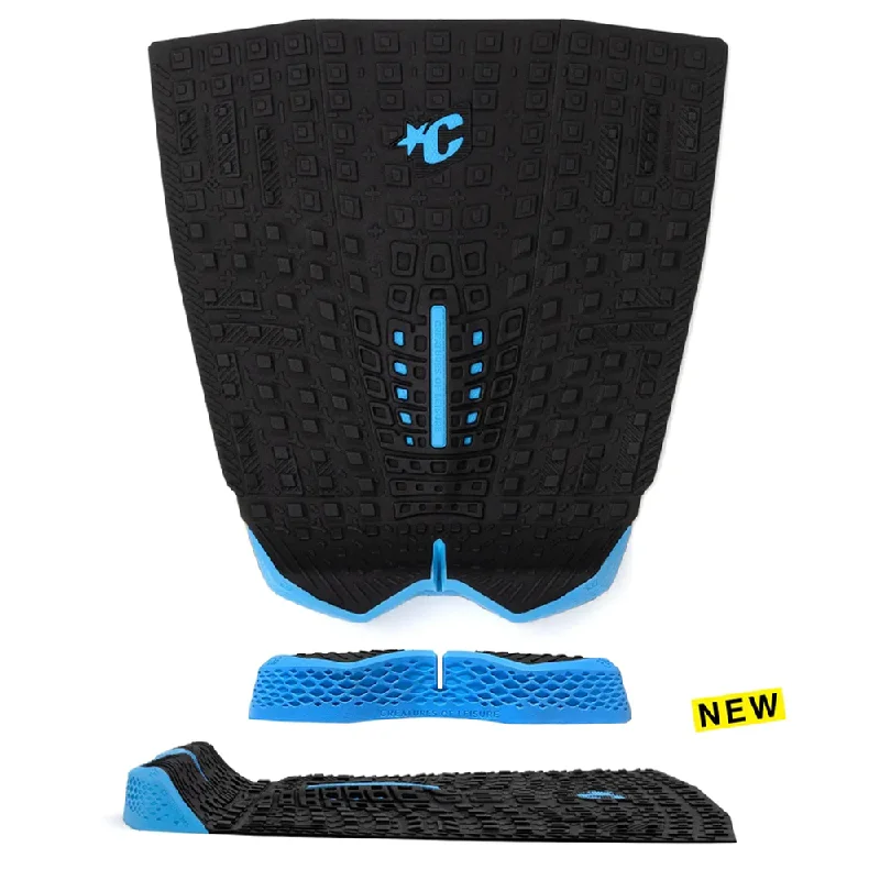 Surfboard travel bags for protection on the go-CREATURES PROTO 1.4 ECO BLACK CYAN GRIP