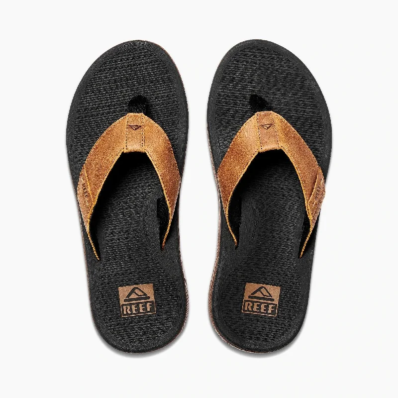 luxury sandals for women-Reef Mens Sandals Santa Ana LE