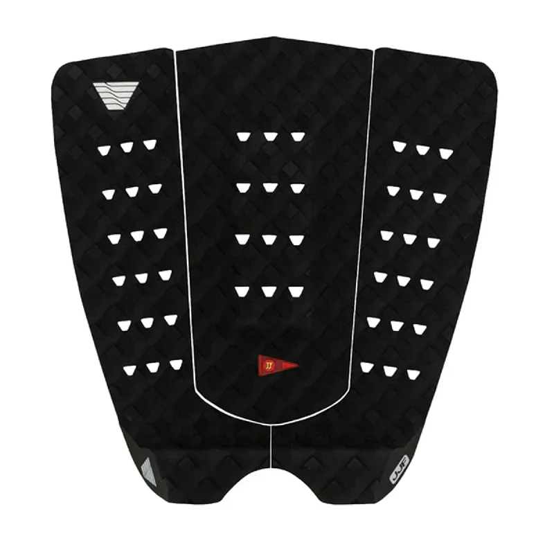 Surf pad with anti-slip surface for secure riding-  VEIA JJF Squash Tail Pro Traction Pad - Night