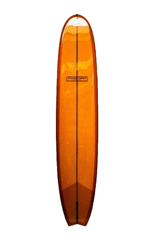 William Dennis Custom "Red Fin V" Longboard