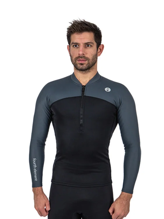 Best wetsuits for cave diving adventures-Fourth Element Thermocline Long Sleeve Top Mens (Front Zip)