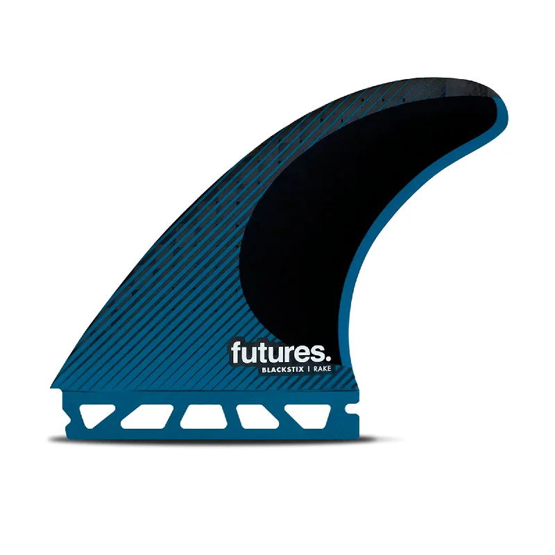 Futures R8 Blackstix Tri Fin Set - Large/Blue