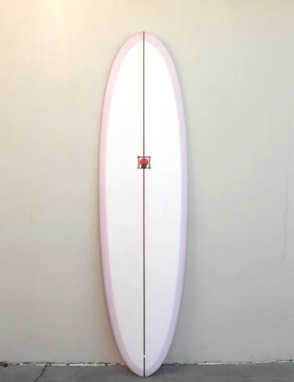 All-around surfboards for mixed surf conditions-KRIS HALL | EGG 6’10” LAVENDER