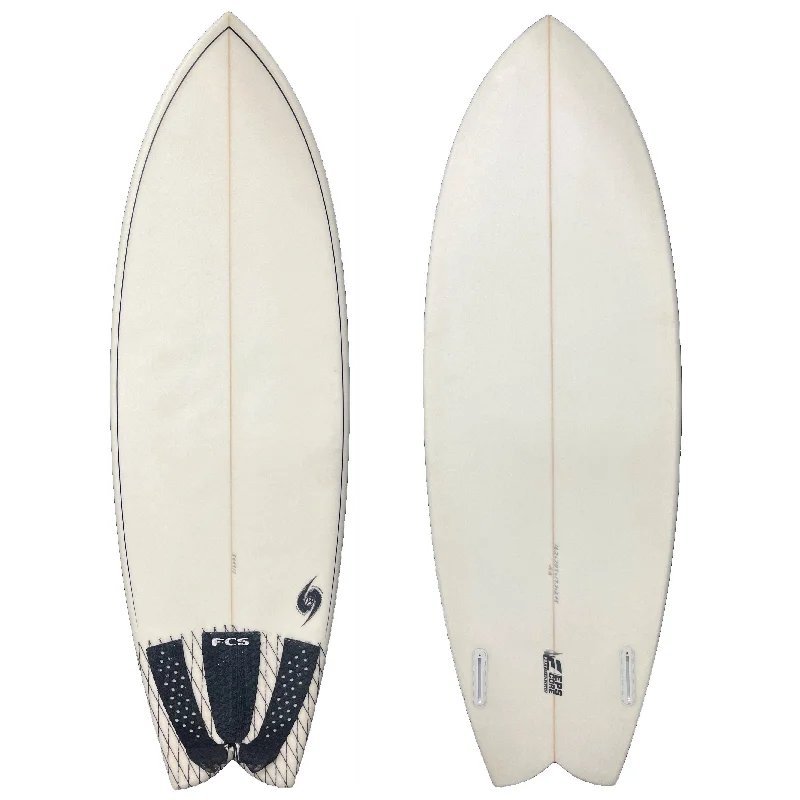 Custom surfboards for unique designs-Used 5'6 WBZ Twin Fish