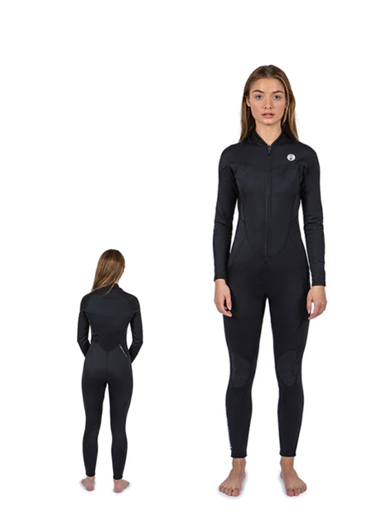 All-season wetsuits for year-round diving-Fourth Element Thermocline One Piece Womens Suit (Front Zip)