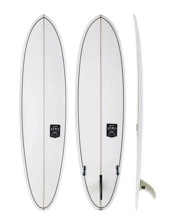 High-performance longboards for smooth rides-Creative Army 6'10" Huevo SLX Clear