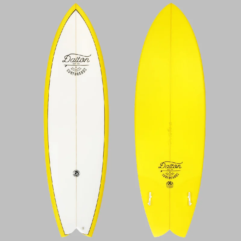 Twin fin surfboards for control-DALTON SHAPES TWIN FLYNN 2 PU 5'11" FCS II