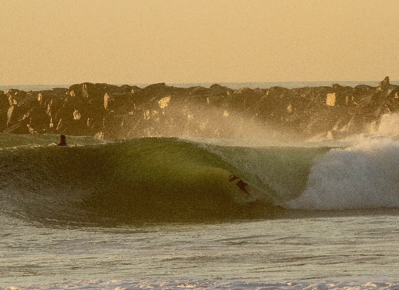 Full-body surf wetsuits for maximum warmth-Ocean Beach Jetty